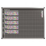 Klassen-Plantafel,  8 Stunden Mo-Fr, für 35 Klassen, 103x157 cm, 